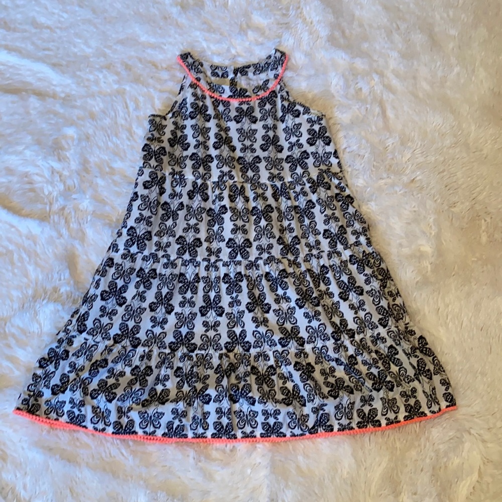 Children’s Place Size 7/8 Butterfly print dress